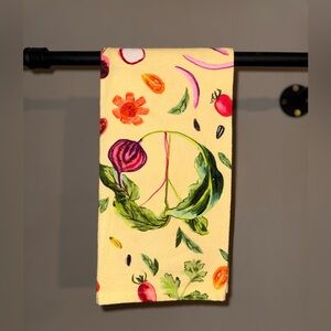 DISCONTINUED Anthropologie “Growing Peace” Dishtowel